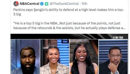 开云-帕金斯称申京存前五中锋潜质！字母直言天空才是极限 火记晒数据力挺